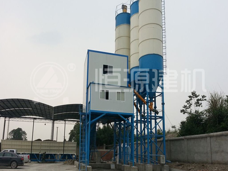 建每小時100立方攪拌站多少錢?hzs100混凝土攪拌站價格是多少?