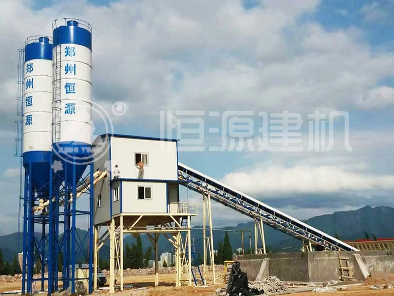 雙機180商砼攪拌站建一個多少錢?建一套雙線180商混站要多少錢?