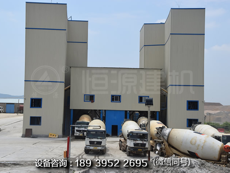 2hzs180混凝土攪拌站設方案,雙180混凝土攪拌站價格是多少?