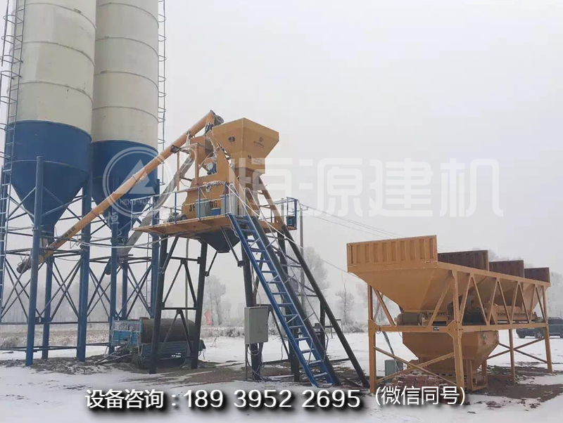 50立方米/小時以上水泥混凝土拌合設備多少錢?都有哪些配置?