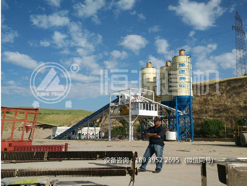 關于HZS120型攪拌站設備的介紹,HZS120型攪拌站設備多少錢?