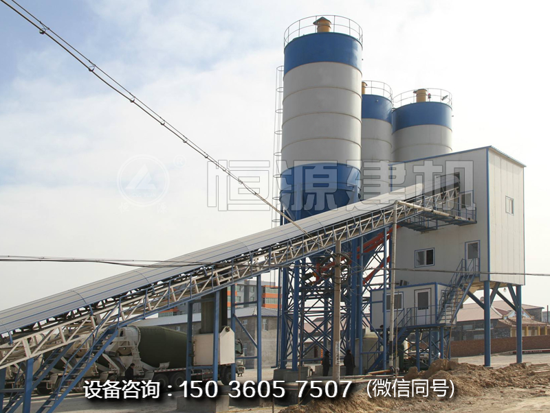 180攪拌站每盤攪多少?建個180攪拌站出多少噸料?