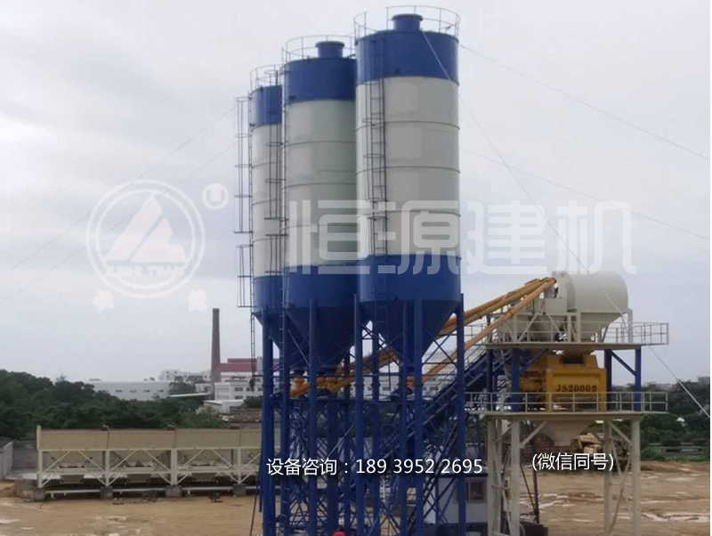 hzs180型混凝土攪拌站設備主要都有哪些優點?