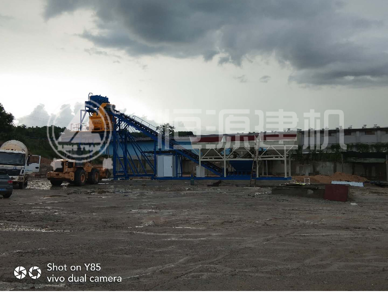 什么是免基礎混凝土攪拌站?恒源建機詳細為您講解